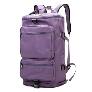 mochilas viajeras ninas morado